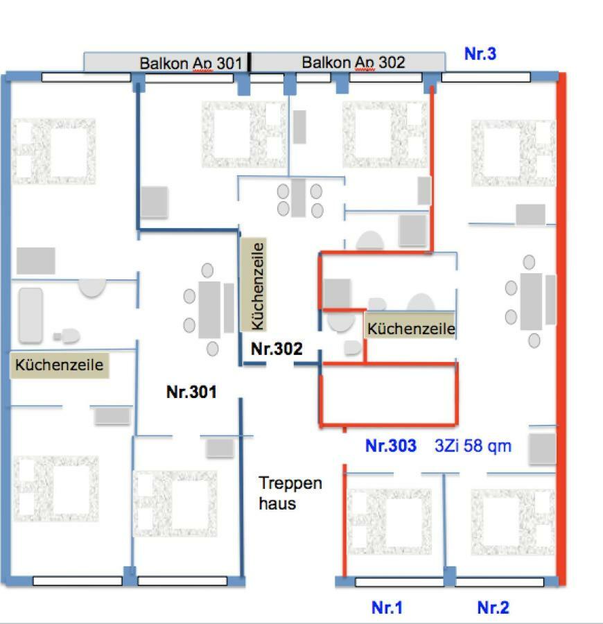 המבורג Arbio I Cube Studios & Apartments St Pauli מראה חיצוני תמונה
